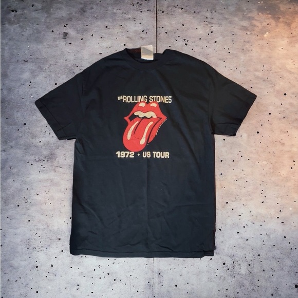 Vintage Other - Vintage 00’s The Rolling Stones "1972 US Tour" t Shirt / black men’s med